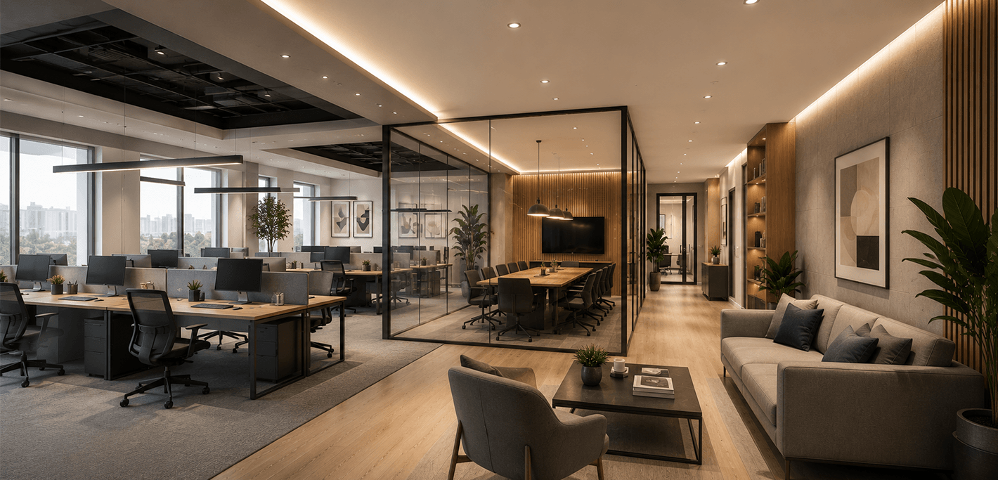 Ofis Renovasyon ve İç Mekan Tasarım Projesi